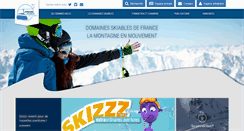 Desktop Screenshot of domaines-skiables.fr